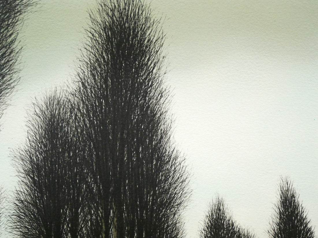 ジャック・デペルト(Jacques DEPERTHES)「ムイールフィールドの2番」リトグラフ 拡大画像1