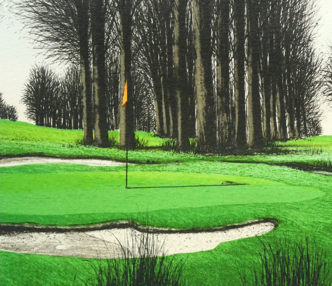 ジャック・デペルト(Jacques DEPERTHES)「ムイールフィールドの2番」リトグラフ 拡大画像3