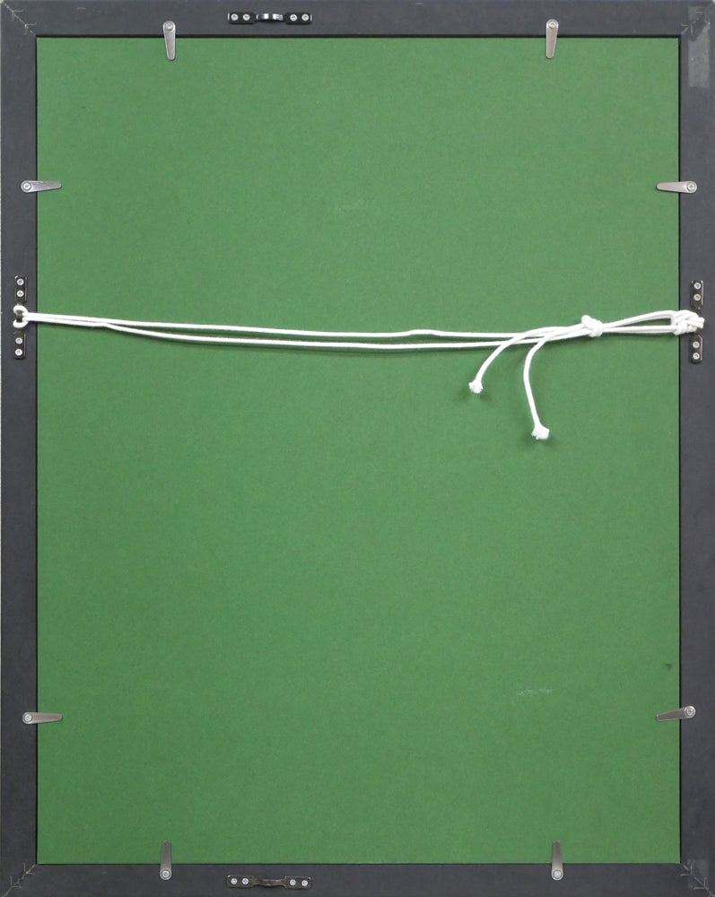 ジャック・デペルト(Jacques DEPERTHES)「ムイールフィールドの2番」リトグラフ 額縁裏側画像