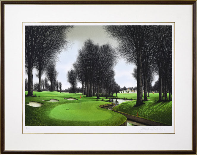 ジャック・デペルト(Jacques DEPERTHES)「レッドフラッグ」リトグラフ