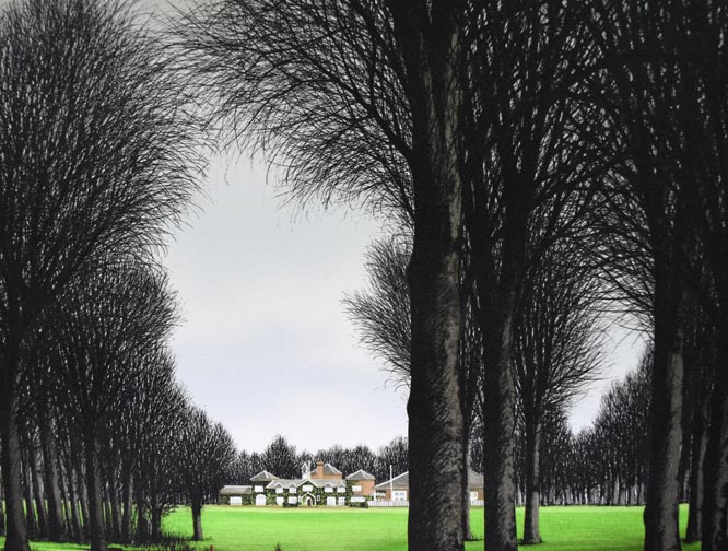 ジャック・デペルト(Jacques DEPERTHES)「レッドフラッグ」リトグラフ 拡大画像2