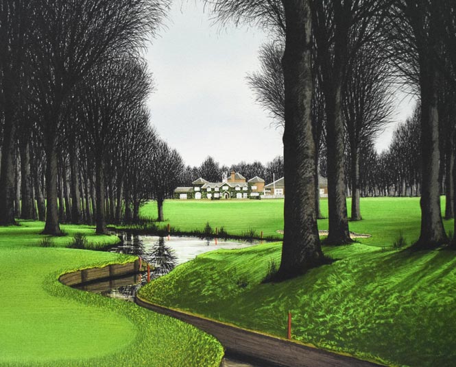 ジャック・デペルト(Jacques DEPERTHES)「レッドフラッグ」リトグラフ 拡大画像4