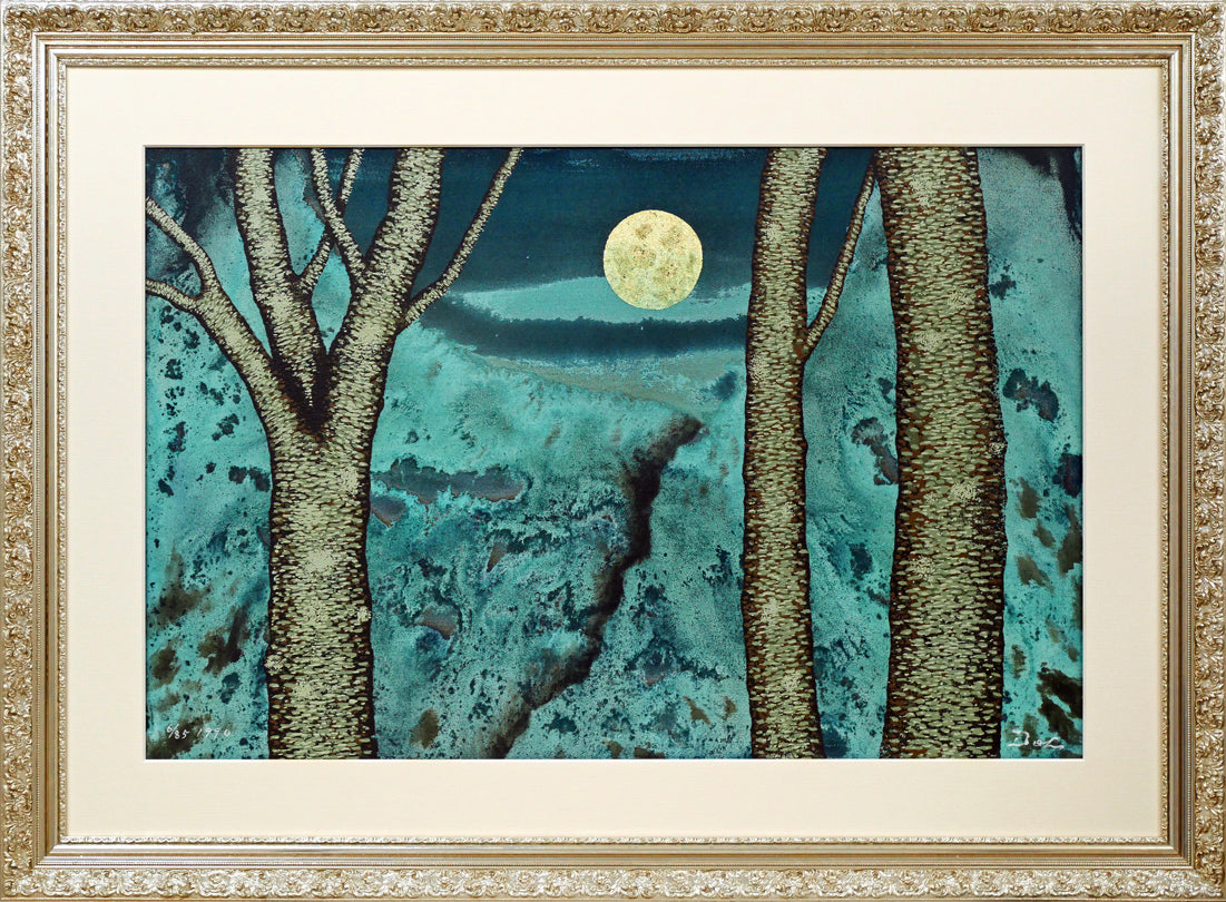 萄雅彦「宵YOI」マテリアルペインティング