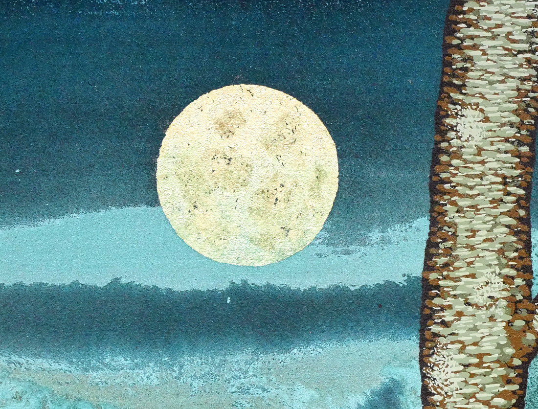 萄雅彦「宵YOI」マテリアルペインティング 拡大画像2