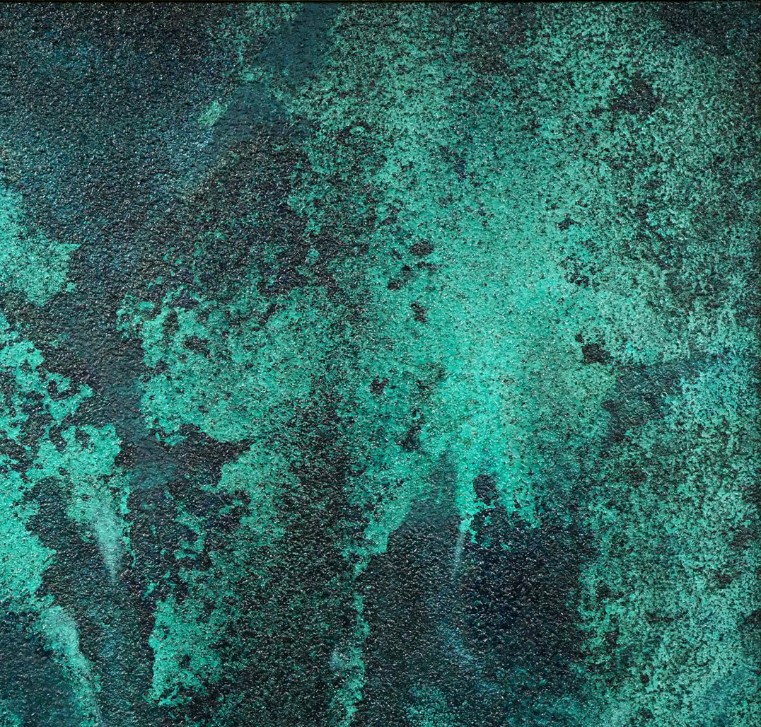 萄雅彦「深淵」油絵・F25号 拡大画像2