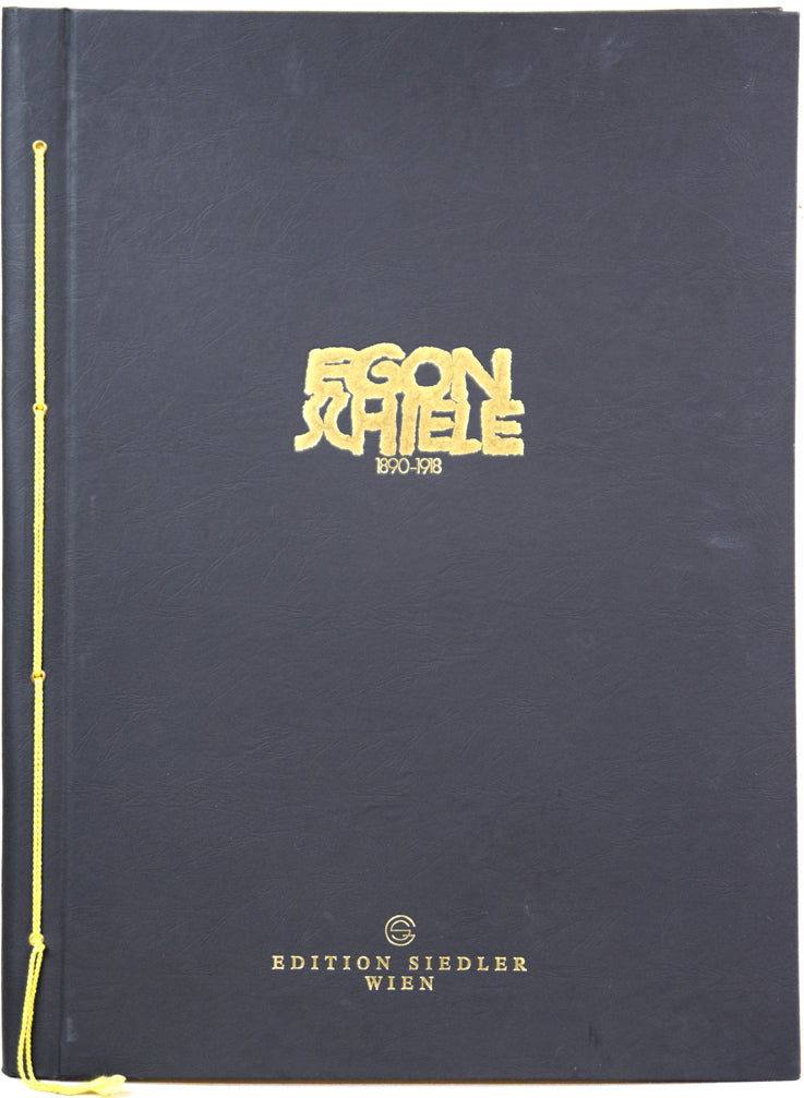 エゴン・シーレ「EGON SCHIELE」リトグラフ・ポートフォリオ(10枚セット額縁付き) 表紙