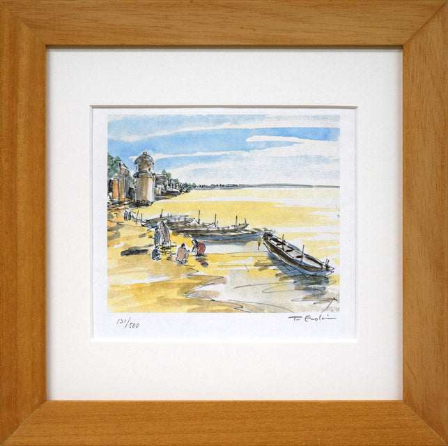 榎木孝明「水辺の生活(インド)ダイヤモンド・スクリーニング