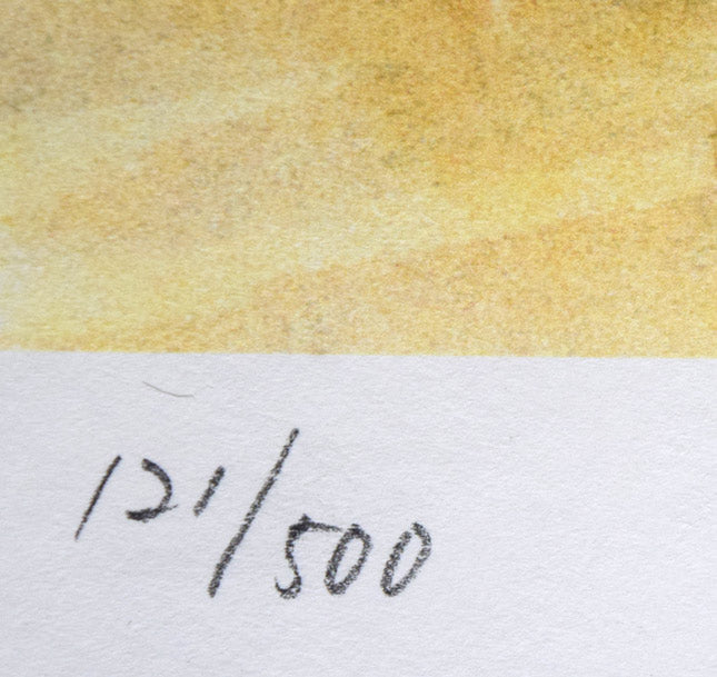 榎木孝明「水辺の生活(インド)ダイヤモンド・スクリーニング 限定番号(ed,121/500)拡大画像