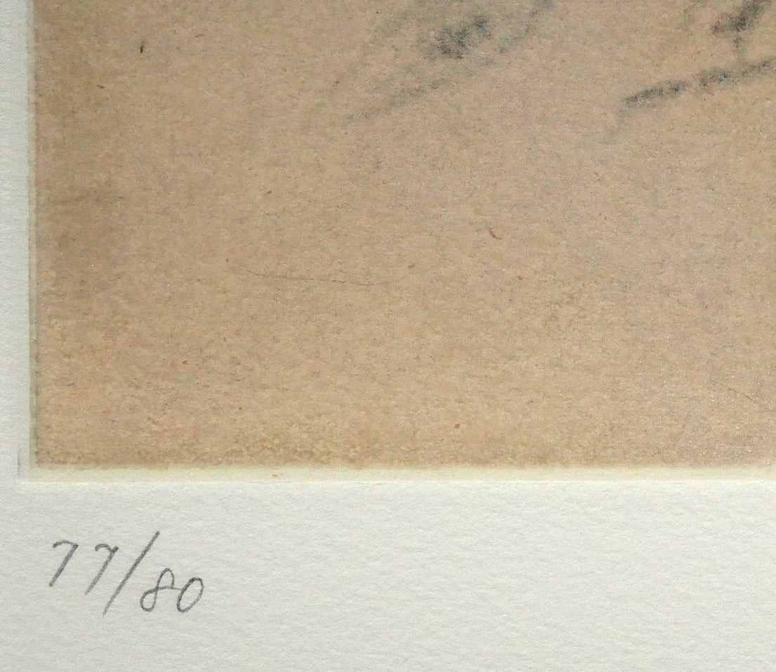 フジ子ヘミング「おさらい」銅版画 限定番号(ed,77/80)