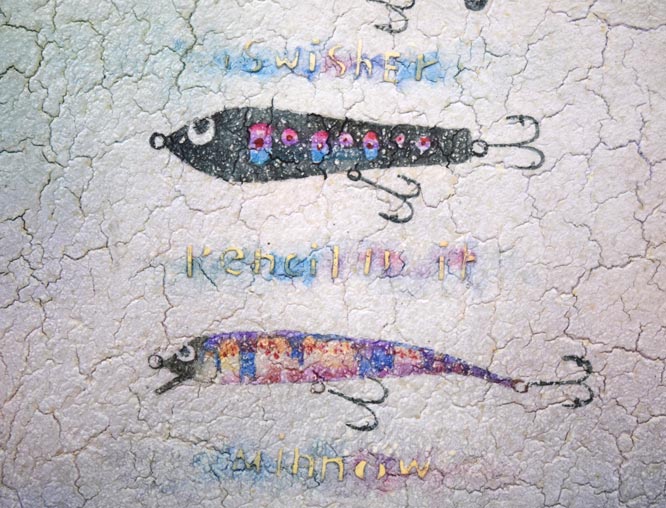 藤岡しんたろう「fascination(a)」油絵・SM 拡大画像2