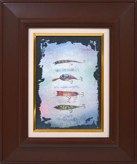 藤岡しんたろう「fascination(b)」油絵・SM