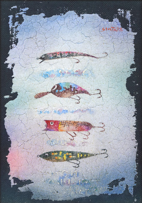 藤岡しんたろう「fascination(b)」油絵・SM 作品全体拡大画像