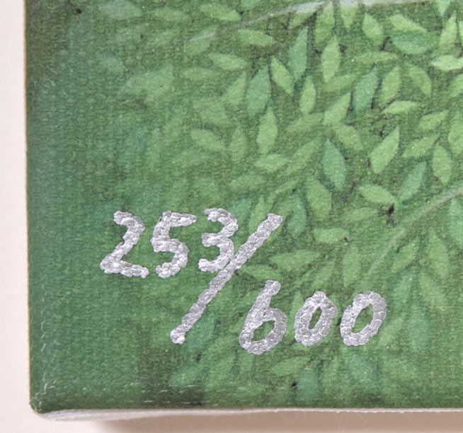 藤城清治「月輪に向かって」ジクレー版画 限定番号(ed,253/600)拡大画像