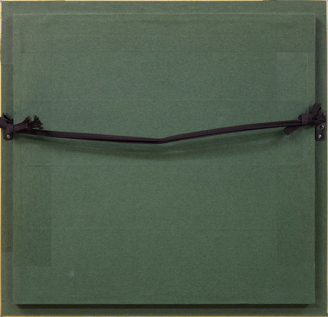 藤田嗣治「面影との闘い(小)」リトグラフ 額縁裏側画像