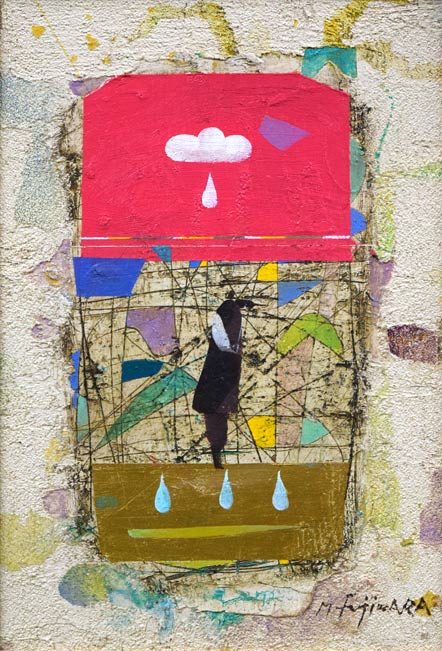 藤原護「Otonomie」油絵・SM 作品全体拡大画像