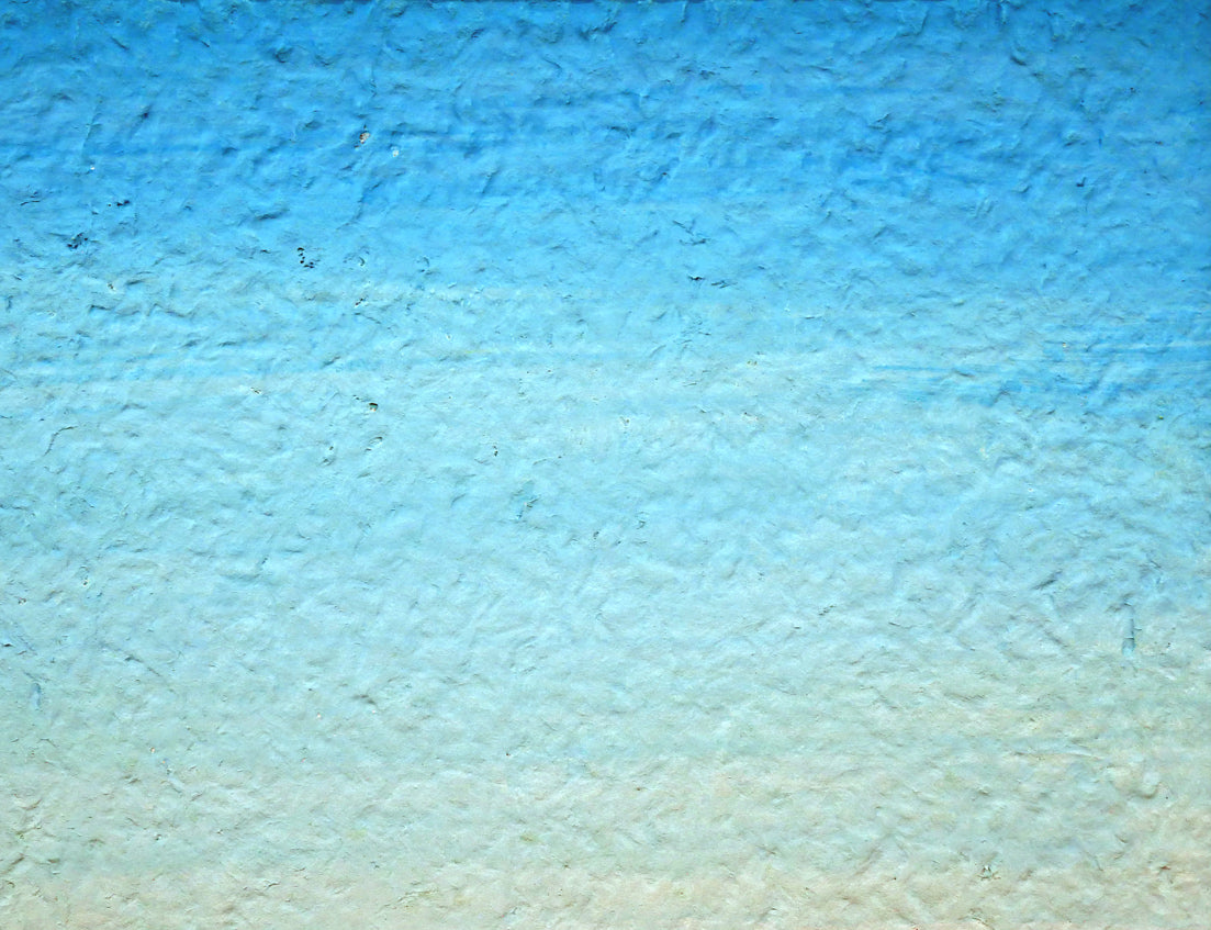 府川誠「二本の木」肉筆油彩画・色紙サイズ 拡大画像2