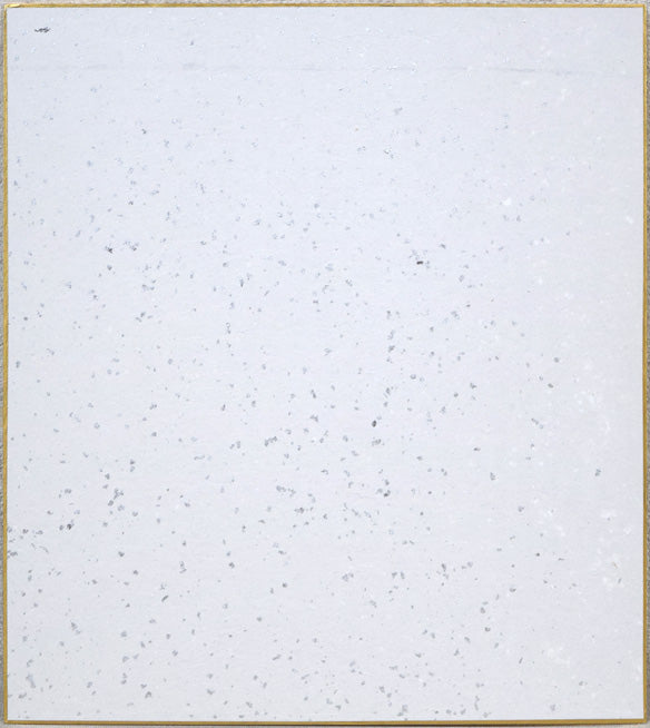 古沢岩美「裸婦」鉛筆デッサン・色紙 作品裏側画像