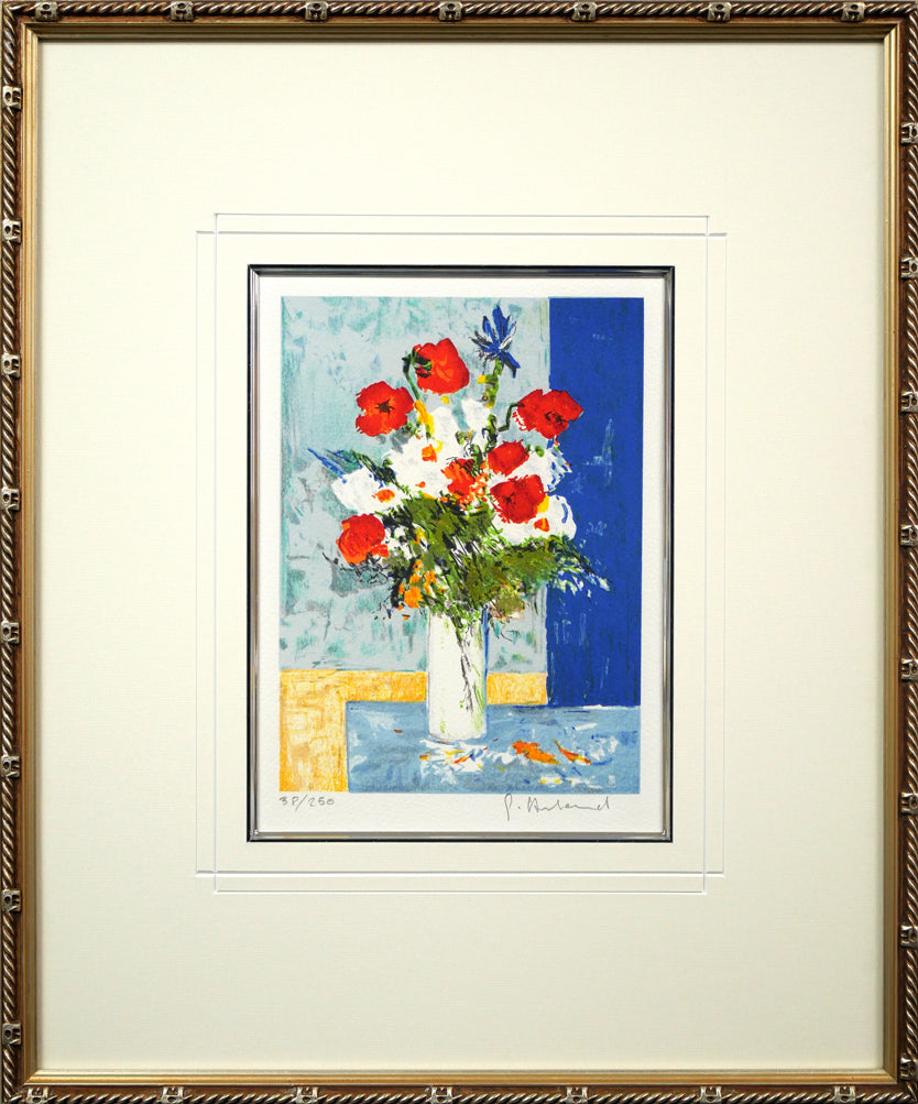 ジルベール・アルト(Gilbert ARTAUD)「プチ・ブーケ」リトグラフ