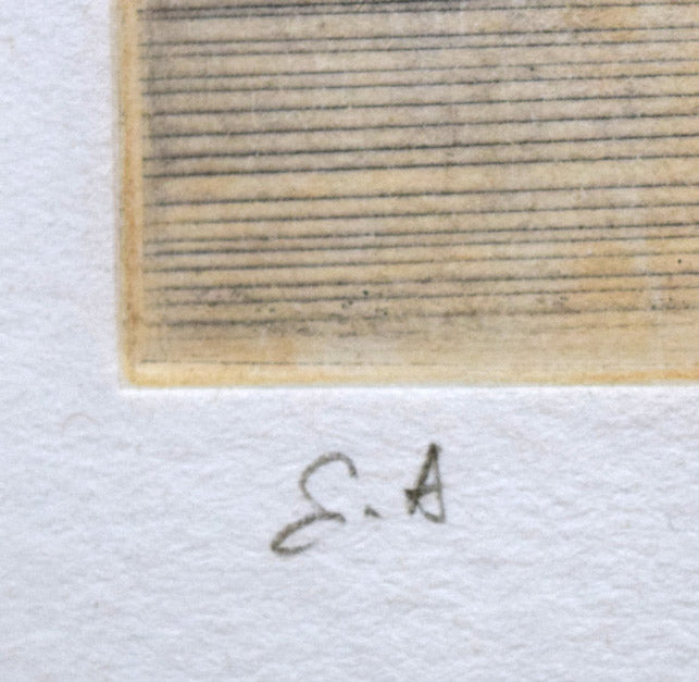 ポール・ギヤマン(Paul Guiramand)「ペガサス」銅版画 限定番号(E.A=作家保存版)