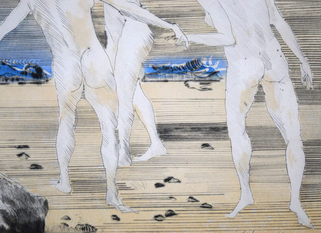 ポール・ギヤマン(Paul Guiramand)「ペガサス」銅版画 拡大画像6