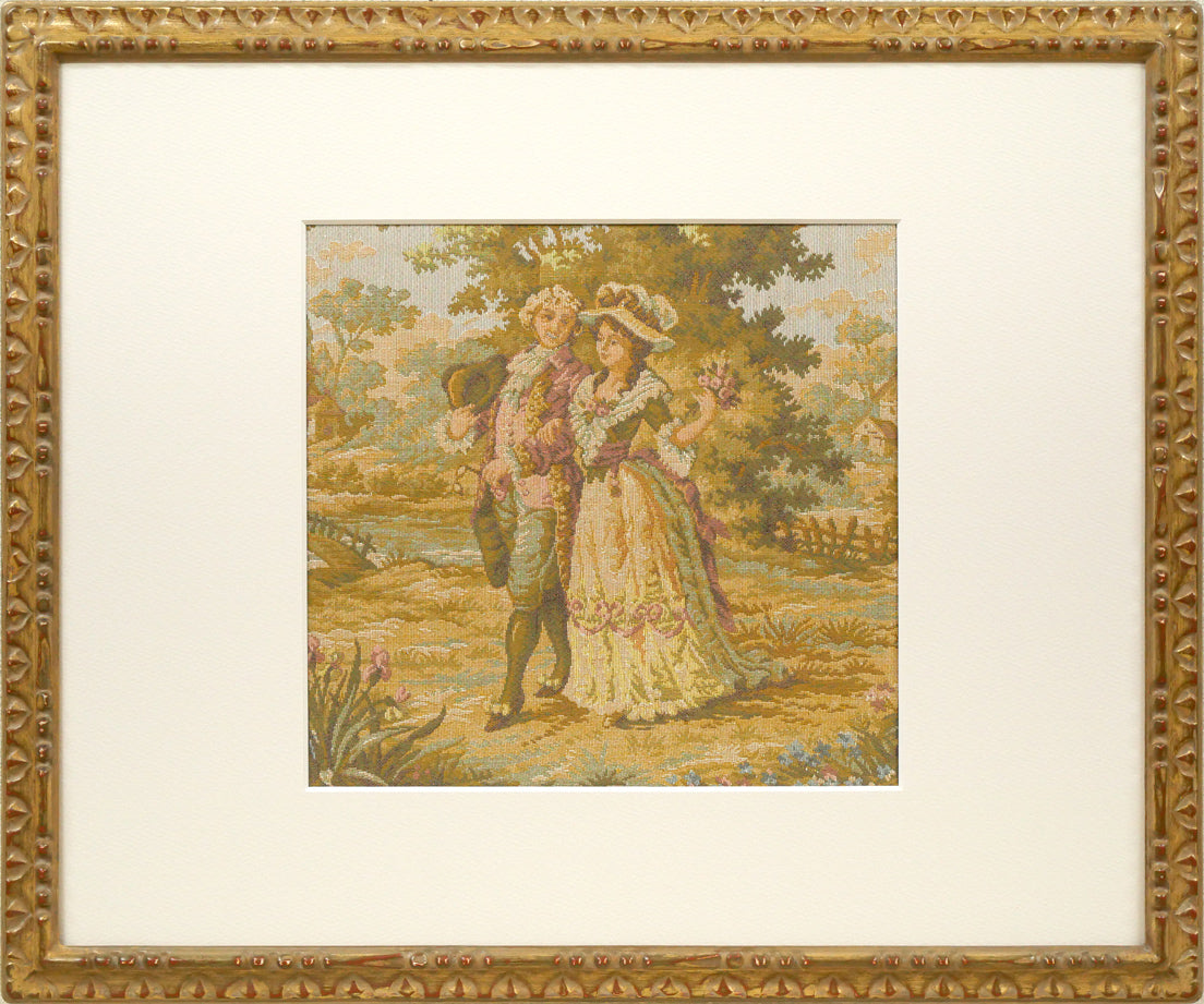 「アンティークタペストリー」ゴブラン織額装