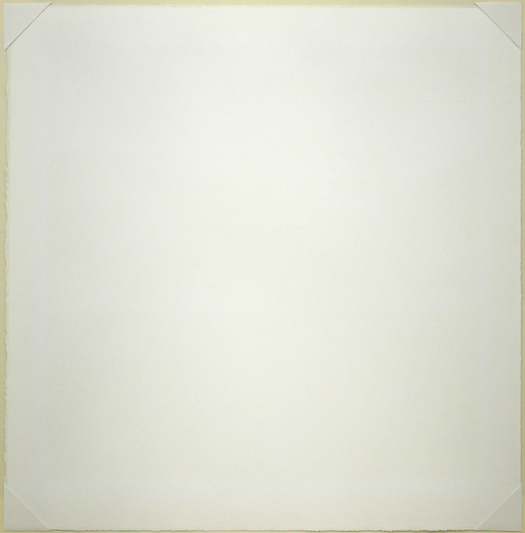 後藤純男「塔映 月」リトグラフ 作品シート裏側画像