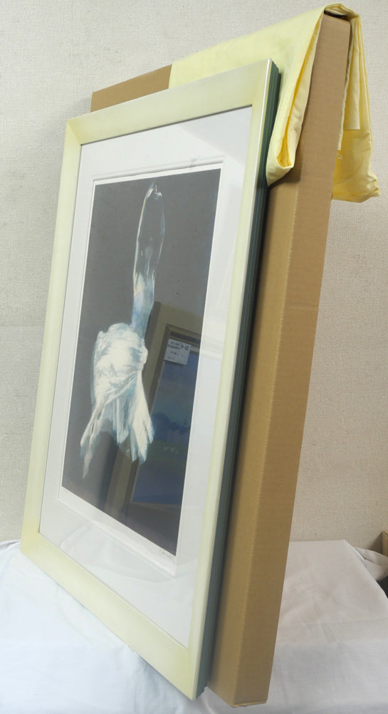 ロバート・ハインデル(Robert HEINDEL)「Darkness & Light」シルクスクリーン版画 付属品画像(黄袋、箱)