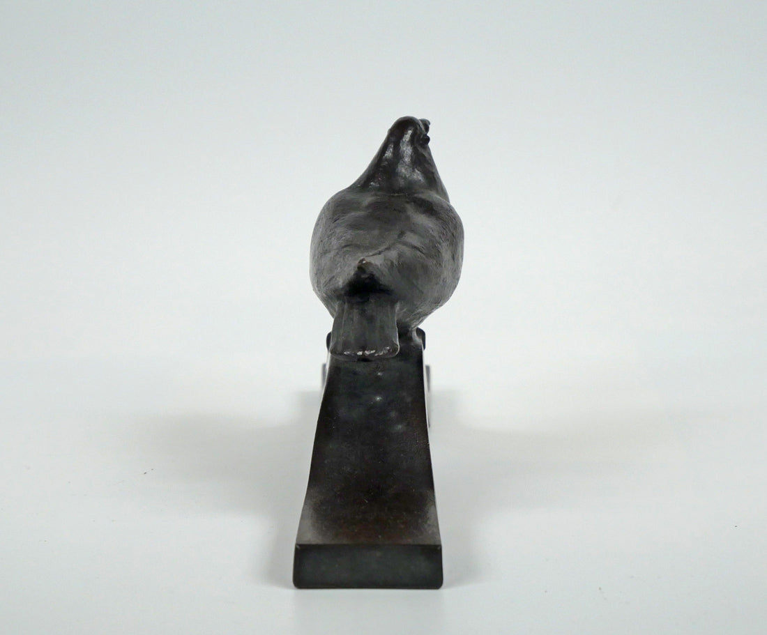 橋本堅太郎「和」ブロンズ作品・共箱 全体画像4