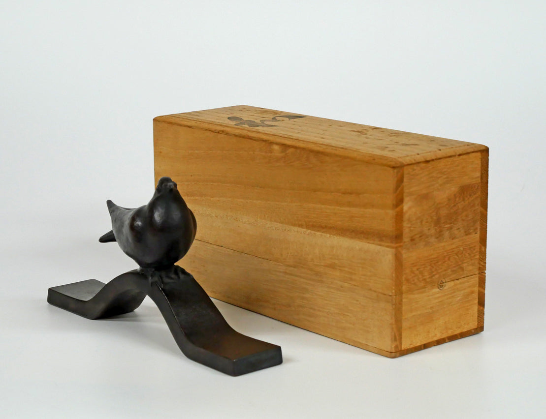 橋本堅太郎「和」ブロンズ作品・共箱 付属品画像