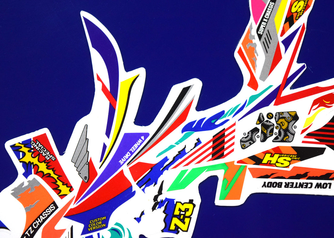 トモエ(Tatsuki Hayama/巴山竜来)「Flashlight」オリジナル(アルミにデカール) 拡大画像2