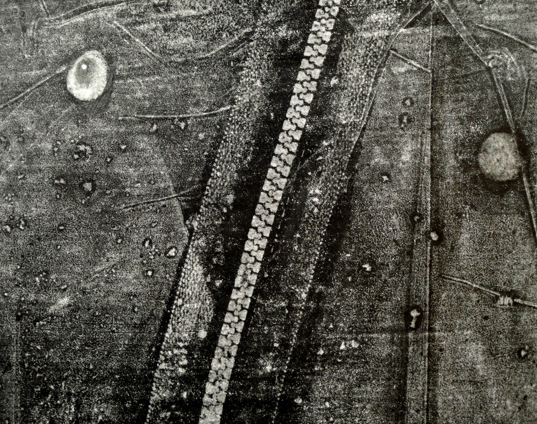 平松佳和「薫風」鉛筆・S10号 拡大画像8