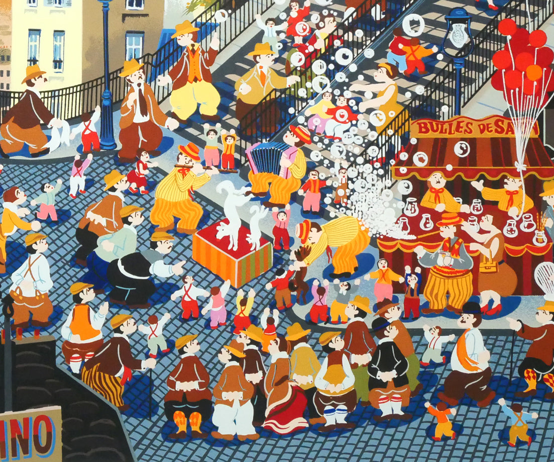 山形博導(ヒロヤマガタ)「エコール・ド・マルセイユ」シルクスクリーン版画 拡大画像5