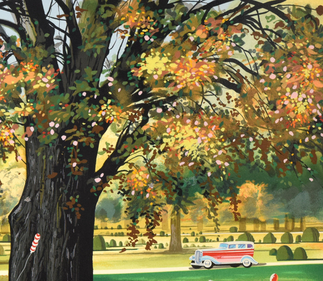 山形博導(ヒロヤマガタ)「秋の初めの日(ファースト・デイ・オブ・フォール)」シルクスクリーン版画 拡大画像2