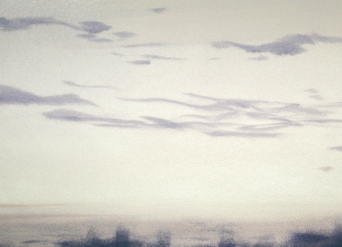 山形博導(ヒロヤマガタ)「モンマルトルの眺め」シルクスクリーン版画 拡大画像1