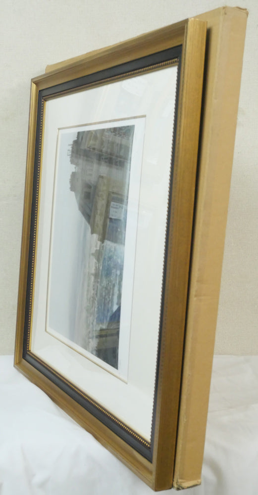 山形博導(ヒロヤマガタ)「パリの空の下」シルクスクリーン版画 付属品画像(差し箱)