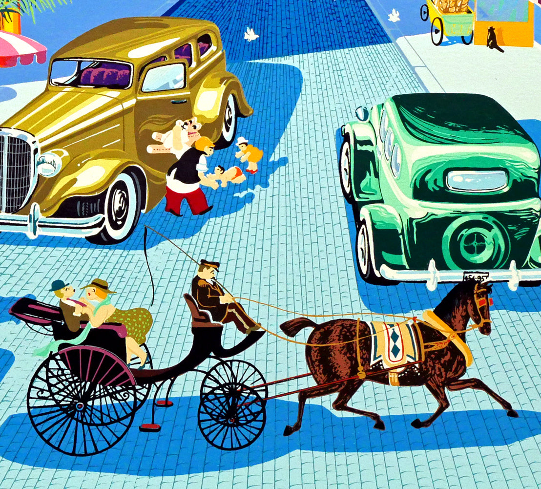 山形博導(ヒロヤマガタ)「ペリエ」シルクスクリーン版画 拡大画像8