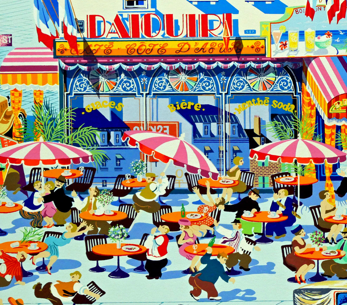 山形博導(ヒロヤマガタ)「ペリエ」シルクスクリーン版画 拡大画像7