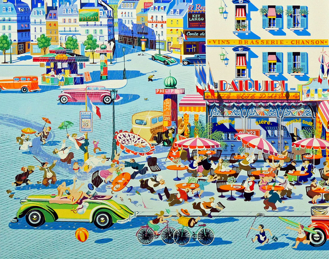 山形博導(ヒロヤマガタ)「ペリエ」シルクスクリーン版画 拡大画像3