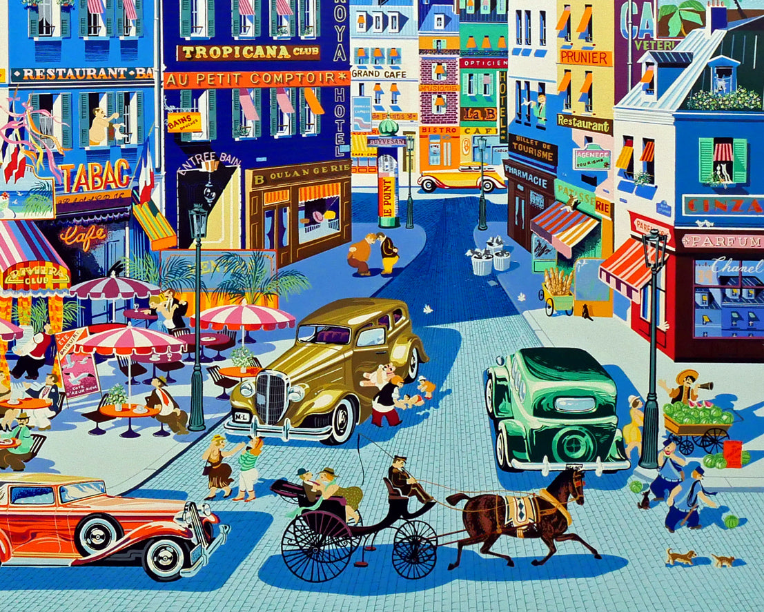 山形博導(ヒロヤマガタ)「ペリエ」シルクスクリーン版画 拡大画像4