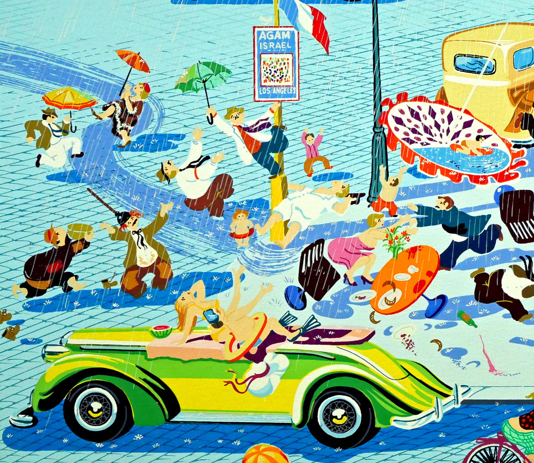 山形博導(ヒロヤマガタ)「ペリエ」シルクスクリーン版画 拡大画像6