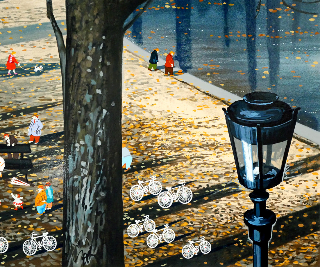 山形博導(ヒロヤマガタ)「プロポーズ」シルクスクリーン版画 拡大画像6