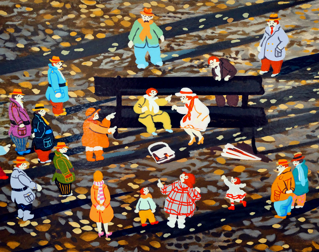 山形博導(ヒロヤマガタ)「プロポーズ」シルクスクリーン版画 拡大画像5