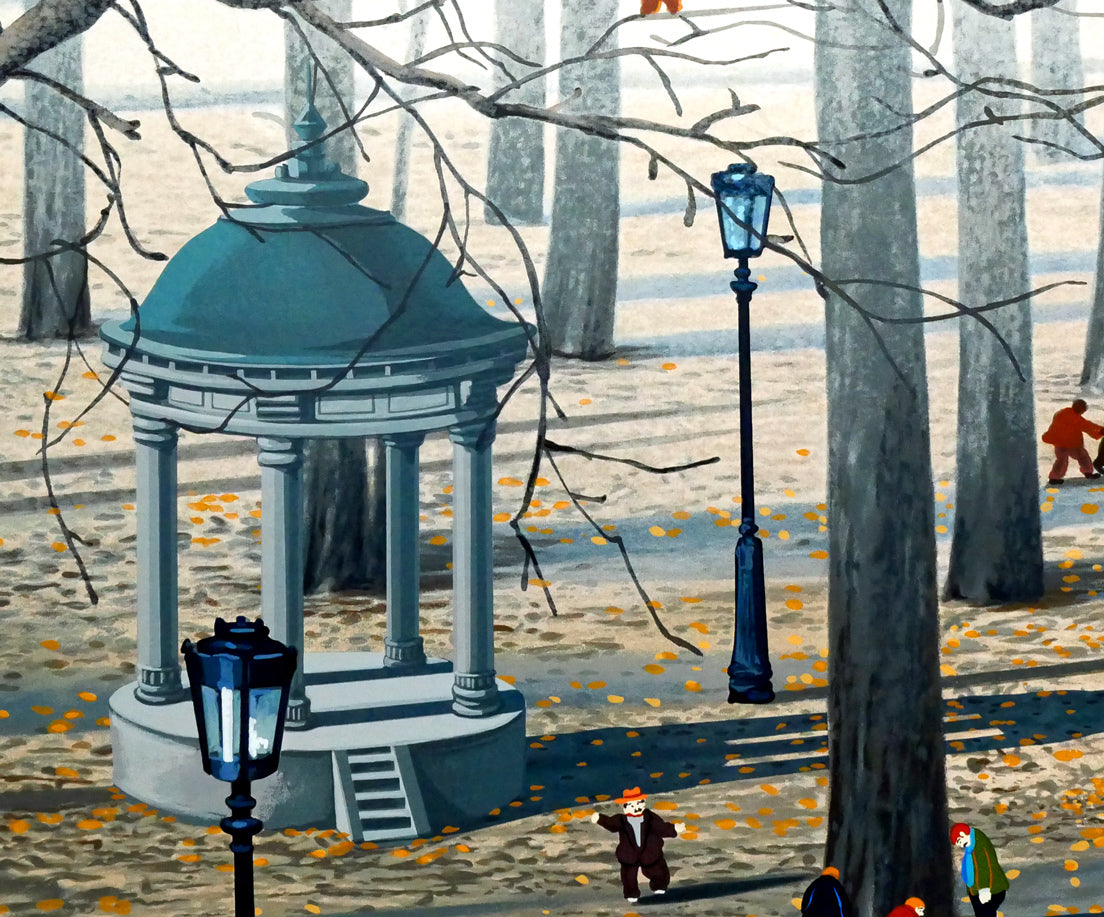 山形博導(ヒロヤマガタ)「プロポーズ」シルクスクリーン版画 拡大画像2