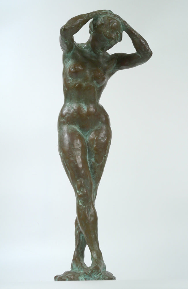 本郷新「裸婦」ブロンズ作品 作品全体画像1