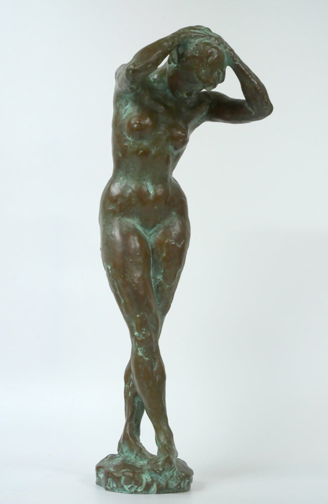 本郷新「裸婦」ブロンズ作品 作品全体画像2