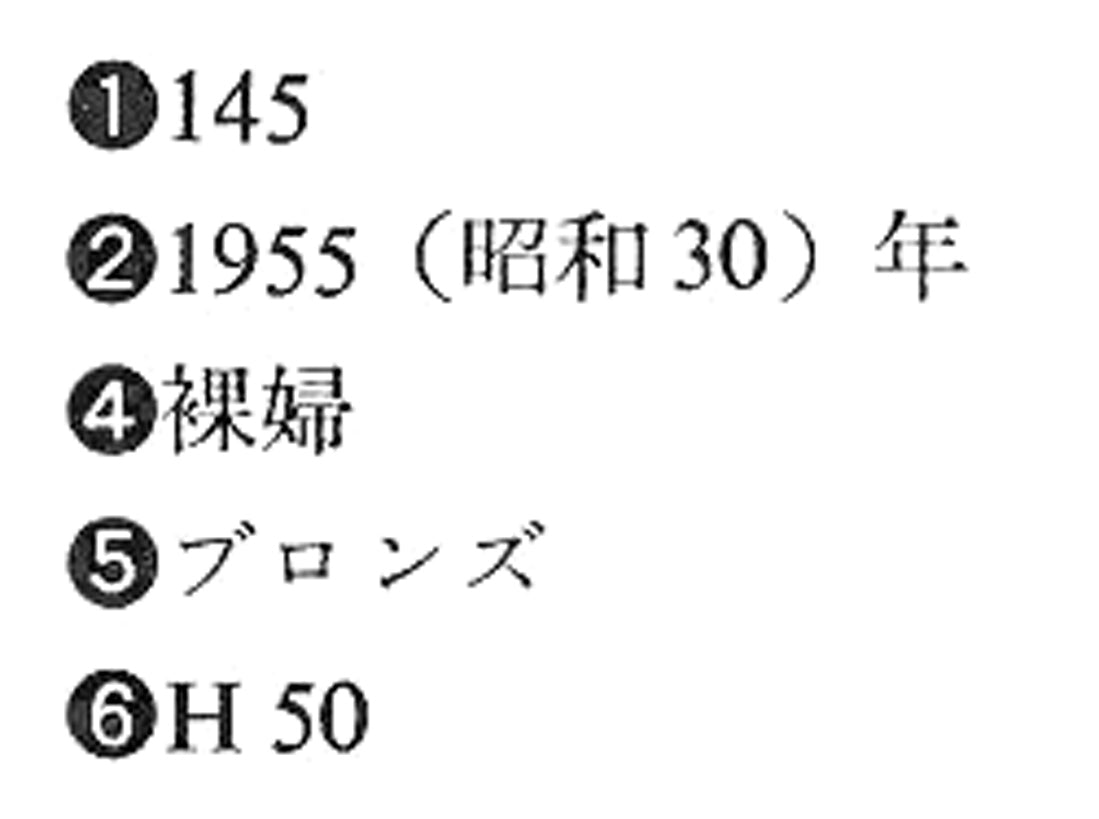 本郷新・彫刻集(求龍堂) 掲載内容3