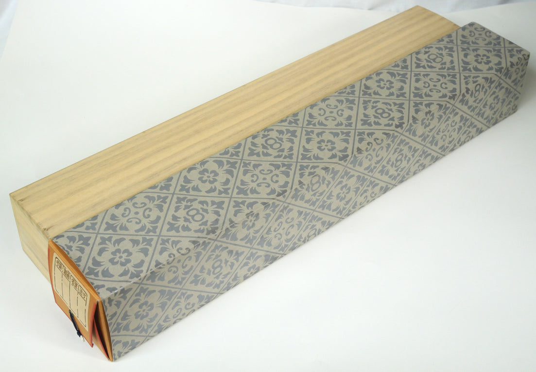 細川護熙「〇ハ直線」肉筆書掛軸・共箱 付属品画像(共箱、タトウ紙付き)