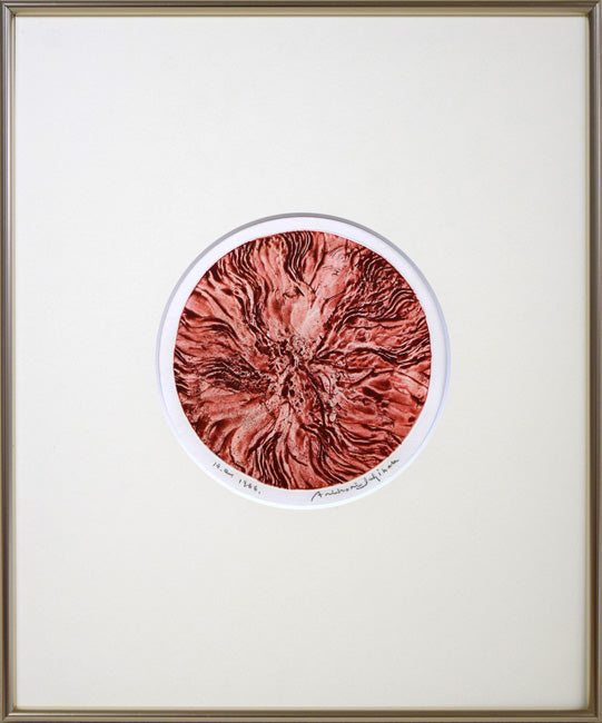 一原有徳「無題(円窓)」銅版画