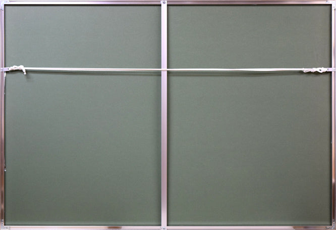 一原有徳「FH(2)」銅版画・50号(大型作品) 額縁裏側画像