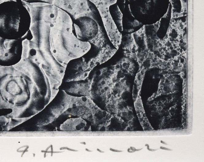 一原有徳「RIW(21)」銅版画 鉛筆サイン拡大画像